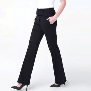 Liverpool Taylor High-Waist Belted Trouser (Navy)